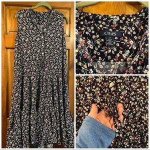 Chaps button dress Size large